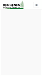 Mobile Screenshot of heggenesarboreal.com