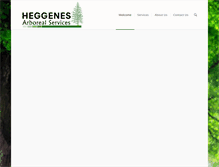 Tablet Screenshot of heggenesarboreal.com